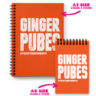 Ginger Pubes Notebook